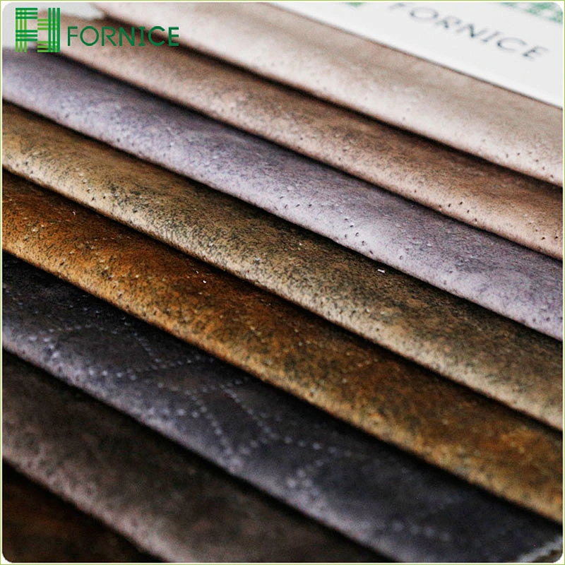 High-quality 100% polyester warp knitted holland velvet embossed upholstery sofa fabric