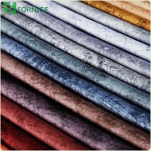 2020 new designs 100% polyester warp knitted holland velvet printed upholstery sofa fabric