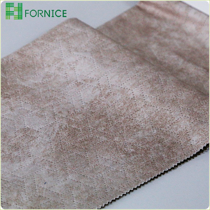 High-quality 100% polyester warp knitted holland velvet embossed upholstery sofa fabric