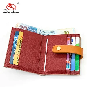 Manufacture wholesale cheap hot sell genuine leather fashion woman purse clutch