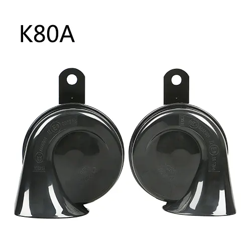 China Black Disc Horn For Car supplier