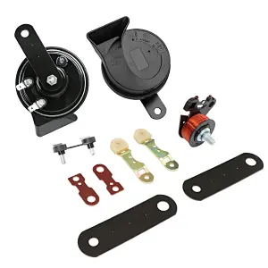 BOSOKO K80B High AND Low Pitch 12V Car Horn Tweeters