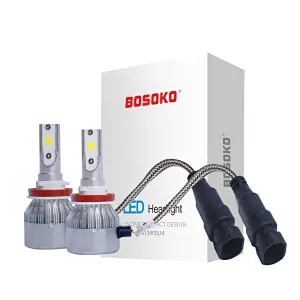 BOSOKO C6 H4最亮的汽车LED大灯灯泡