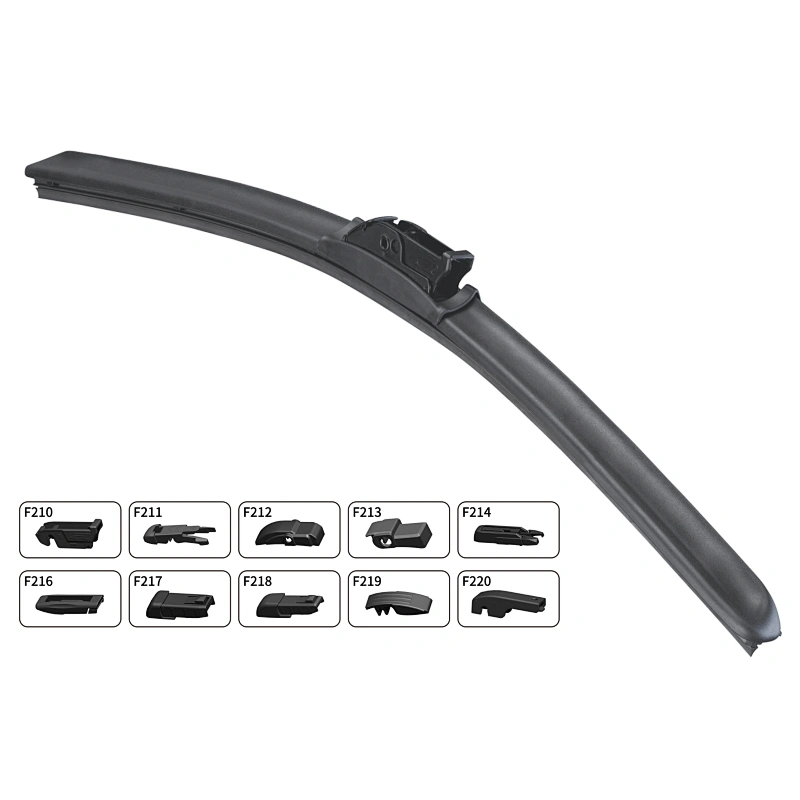 BOSOKO A80L Auto Spare Parts Wholesale Price Cheap Vehicle Soft Flat Windscreen Wiper Blades