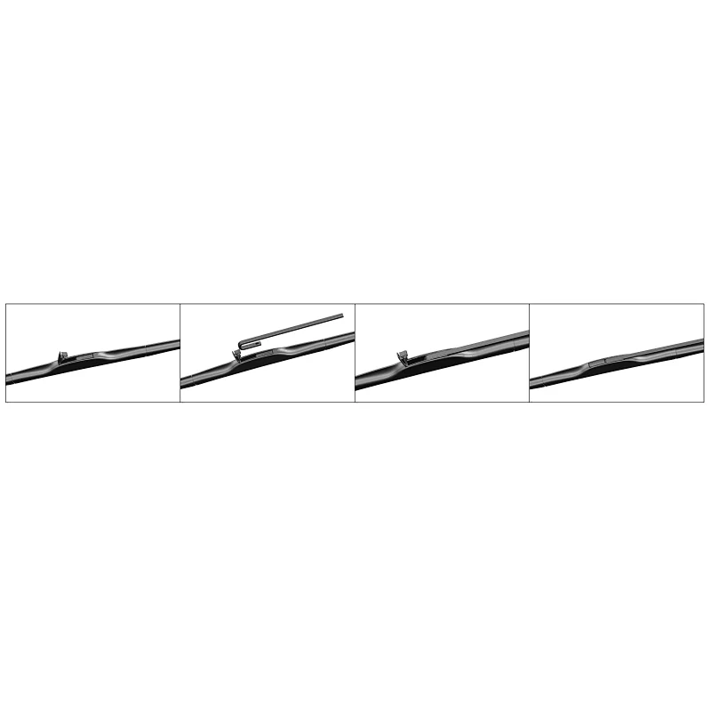 Acessórios para carro BOSOKO V92T Escovas de limpador de carro suave universal inteligente