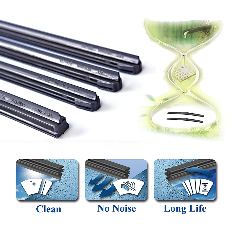 BOSOKO A58 Soft Universal Cheap Car Wiper Blades