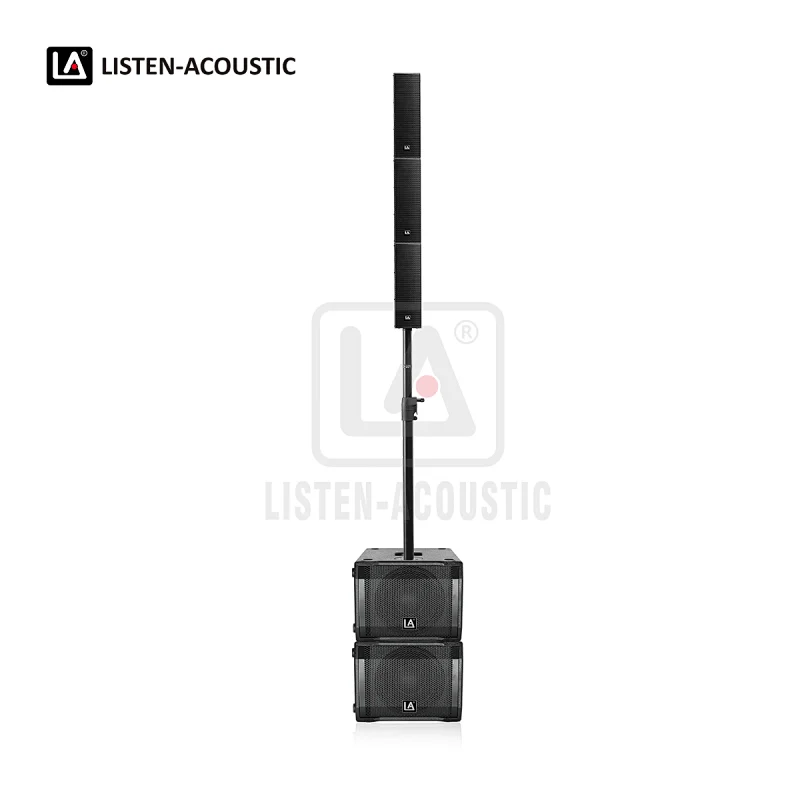 Combination Systems E1 Series, Portable Loudspeakers, powered line array speakers, E1 Plus best line array speakers for Dj