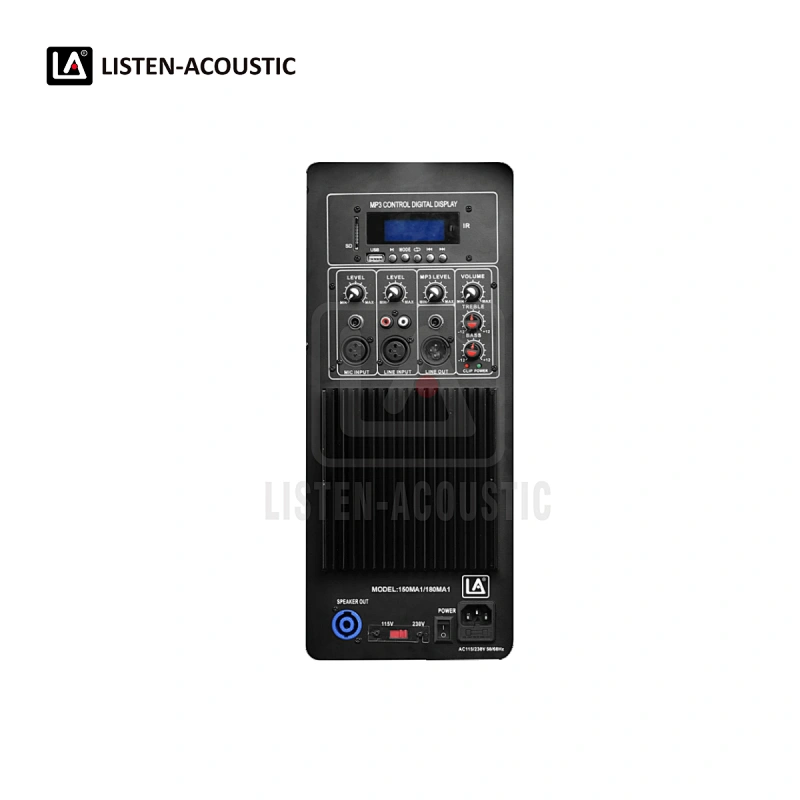 Speaker Amplifier, Class-AB Mono Amp, Full Range, Amplifiers