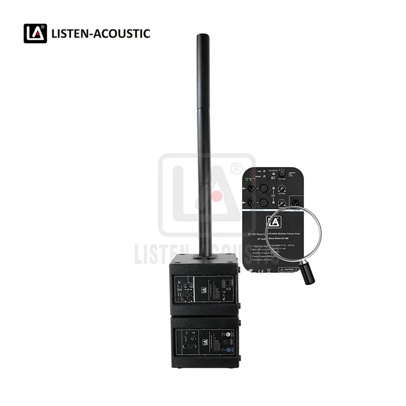Column Array System, Portable Speakers, Line Array System, e3 twice dj speakers, powered speakers