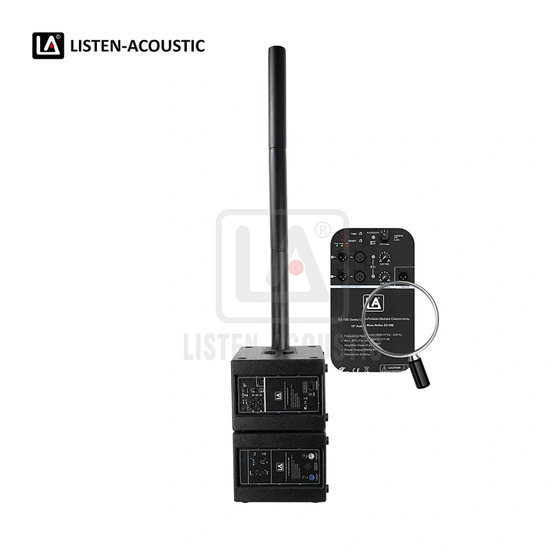 Column Array System, Portable Speakers, Line Array System, e3 twice dj speakers, powered speakers