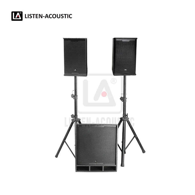 Aangepaste Prominent spade SM-1000 Compact 2.1 Active PA System With DSP