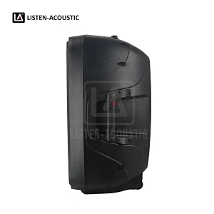 ABS Molded PA Speakers, PEQ Serise, Active Speaker, Portable Powered Speaker, Mono Amplifier Speakers, PEQ 15A Active PA Speaker with Class AB Mono Amplifier