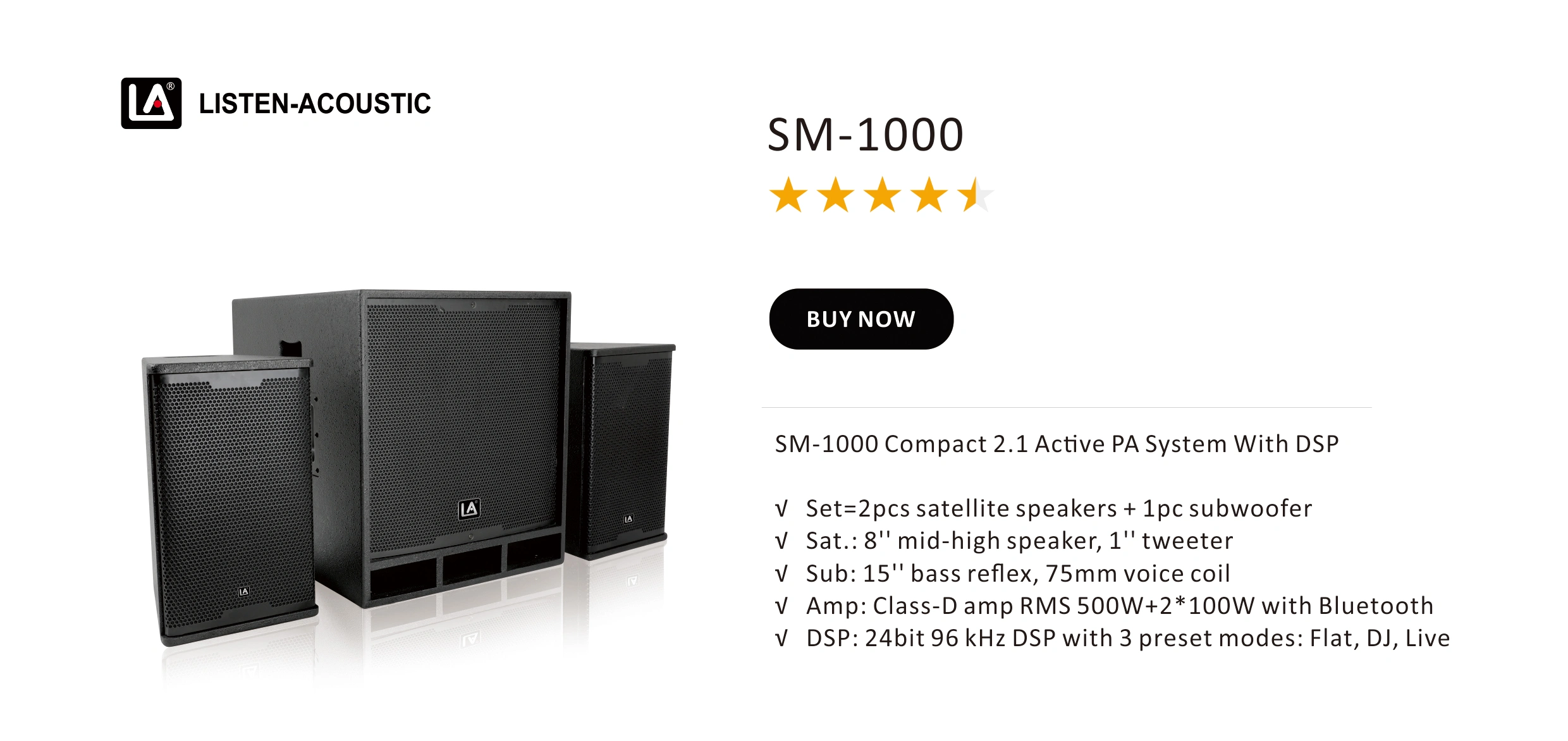 speaker, outdoor speakers, Dj equipment SM-1000 Series, pa system, Combination Systems SM Series