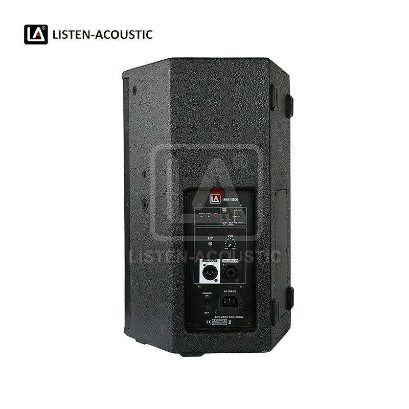 Wooden PA Speakers, Active Speakers, Professional Speaker, 2 way full range speaker active