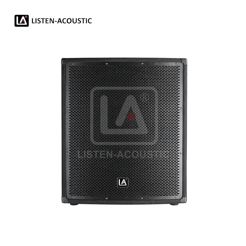 ABS Molded PA Speakers ,active bass speakers, professional speakers, PEQ 18SD1 18 inch Bass Reflex Active