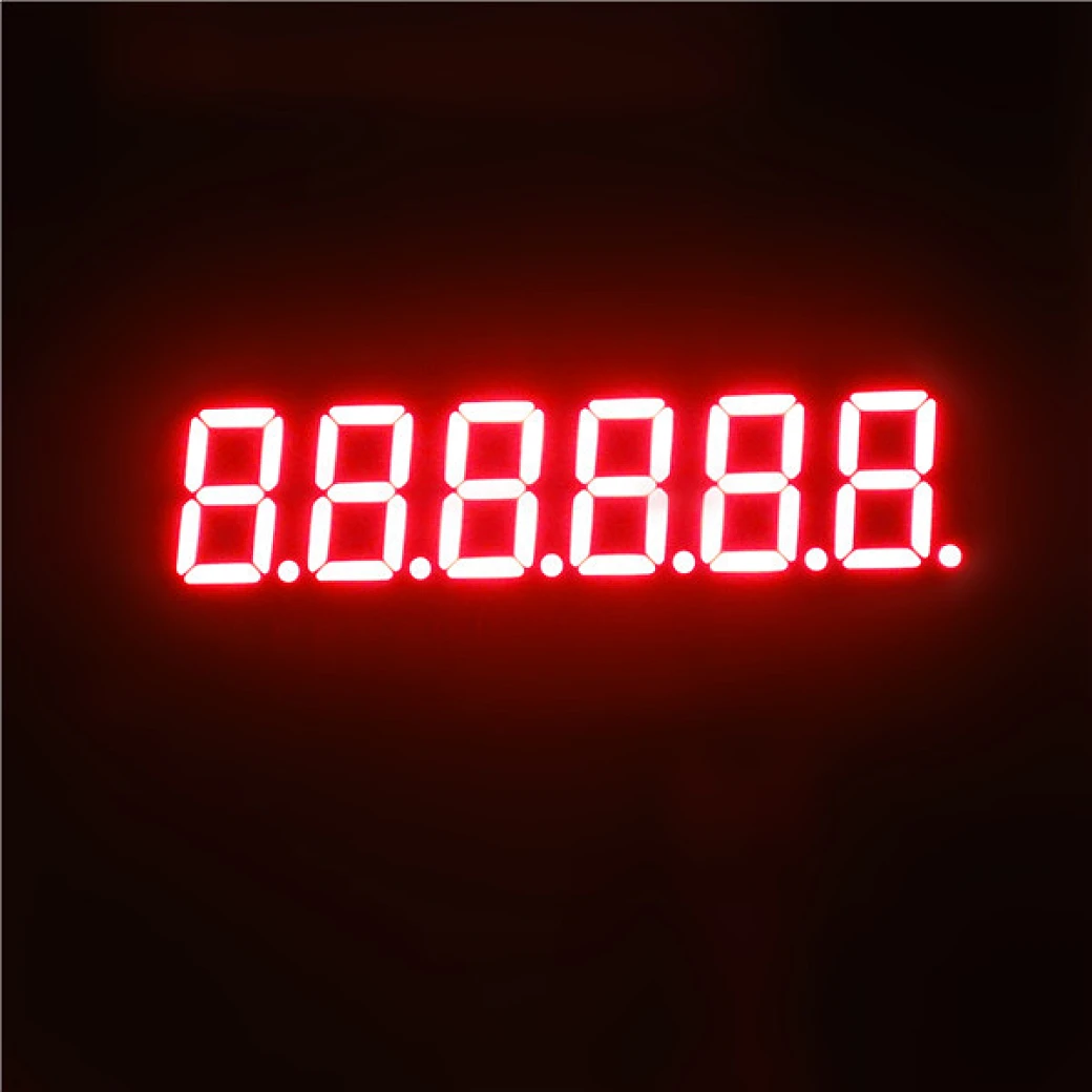 led 7 segment digit display