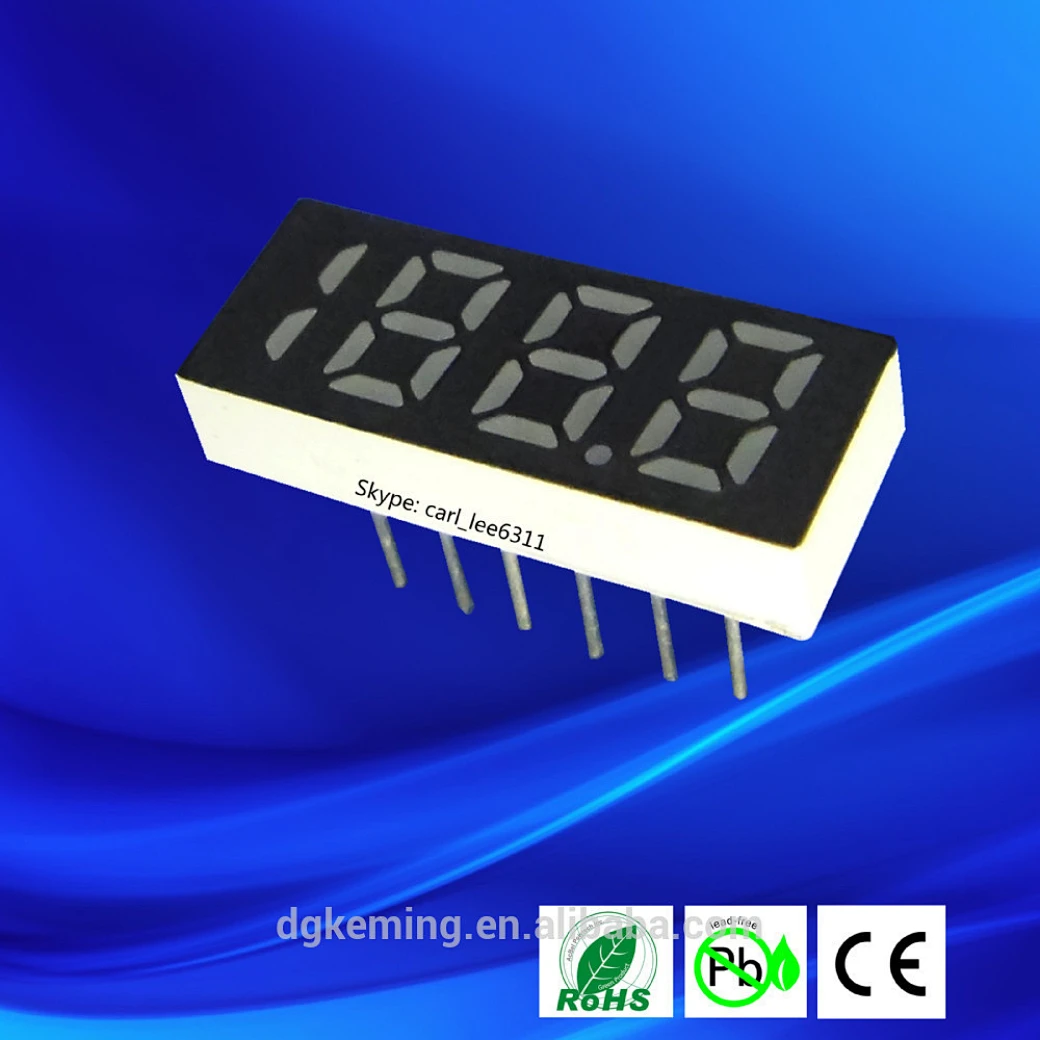 7 segment led digital display
