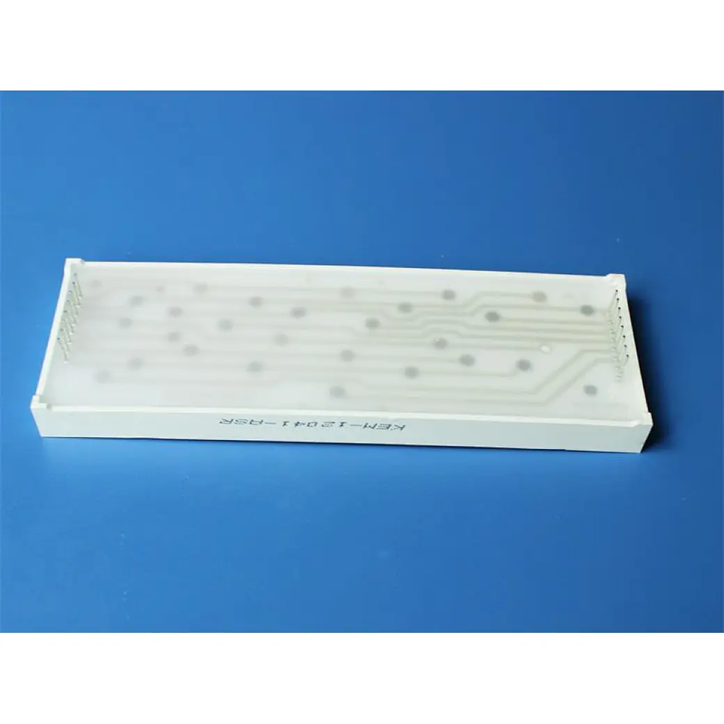 blue 4 digit 7 segment led display 1.2inch