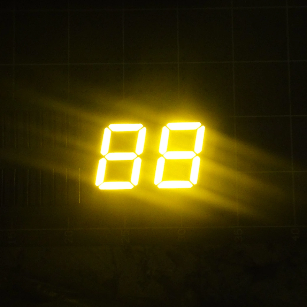 led 7 segment digit display