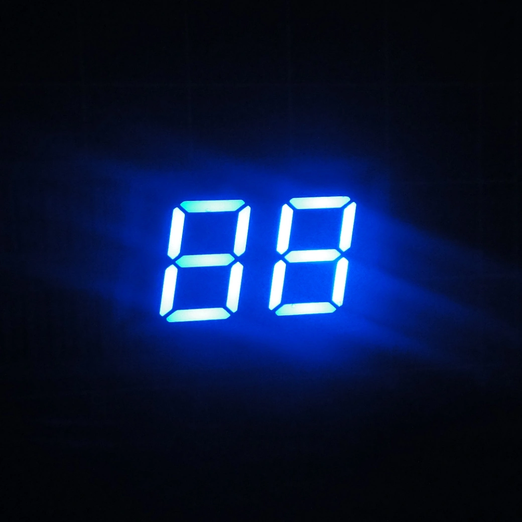 led 7 segment digit display