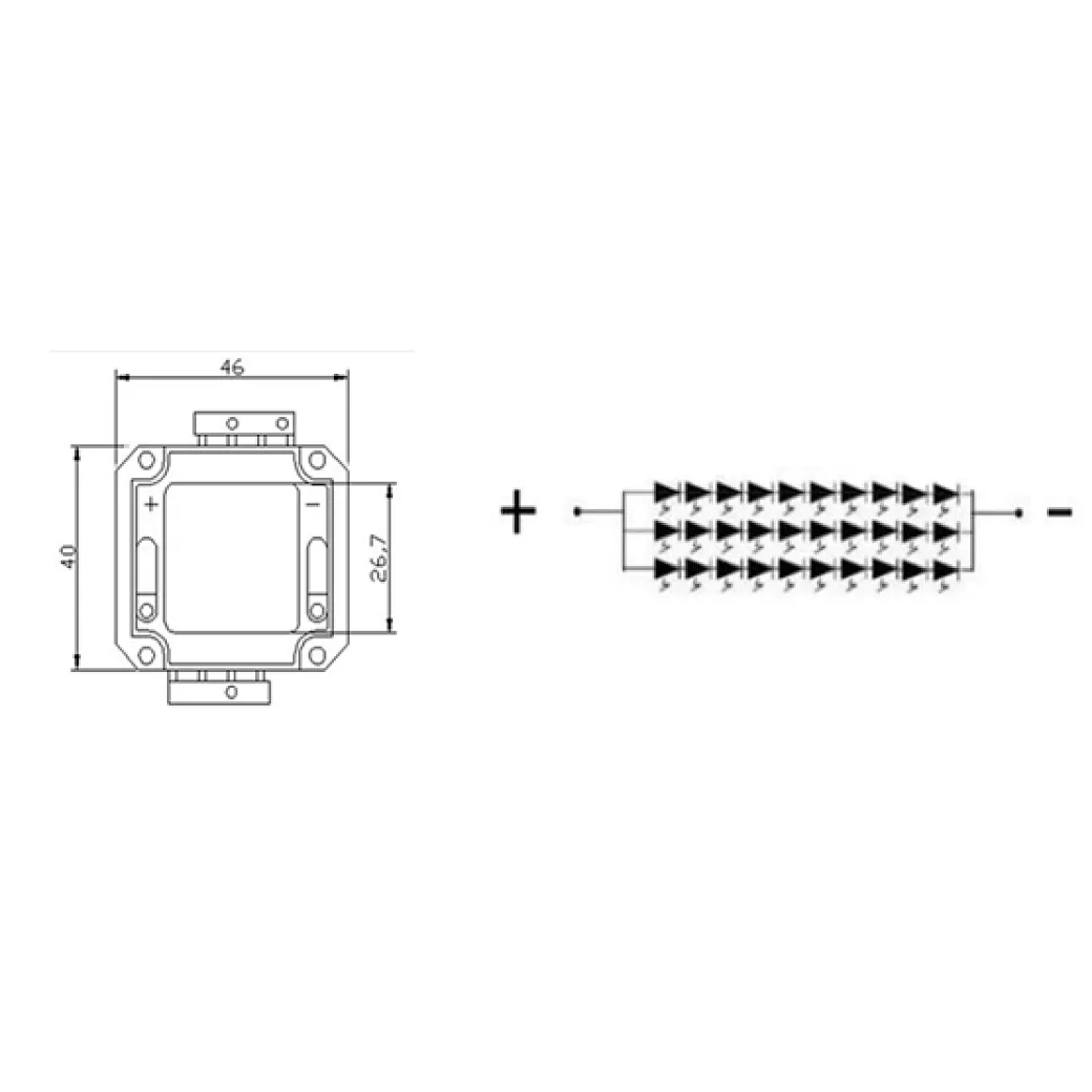 660nm high power led