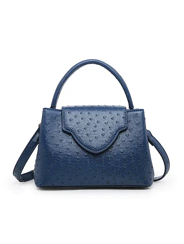 high quality middle east handbags for women custom ostrich skin pattern