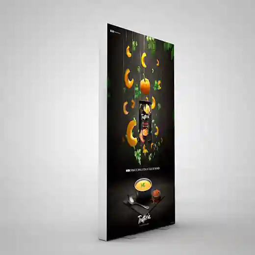 double side tension fabric light box