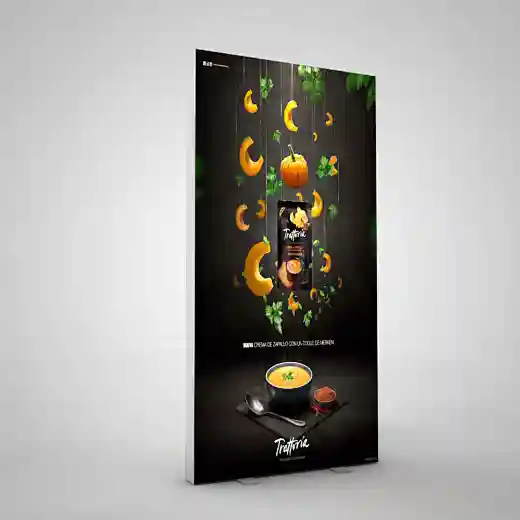 double side tension fabric light box