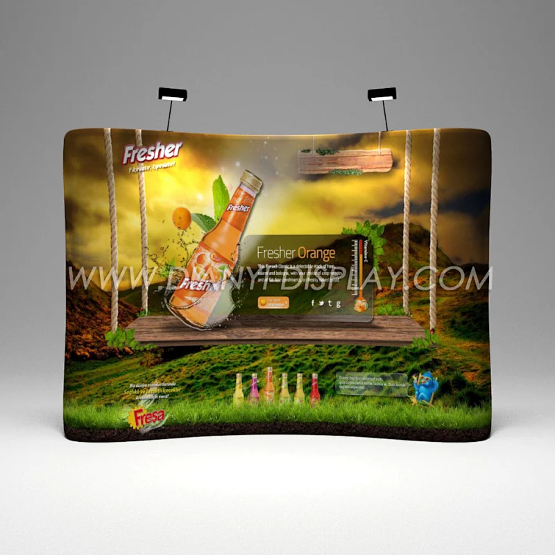 Wave tube fabric display W43C