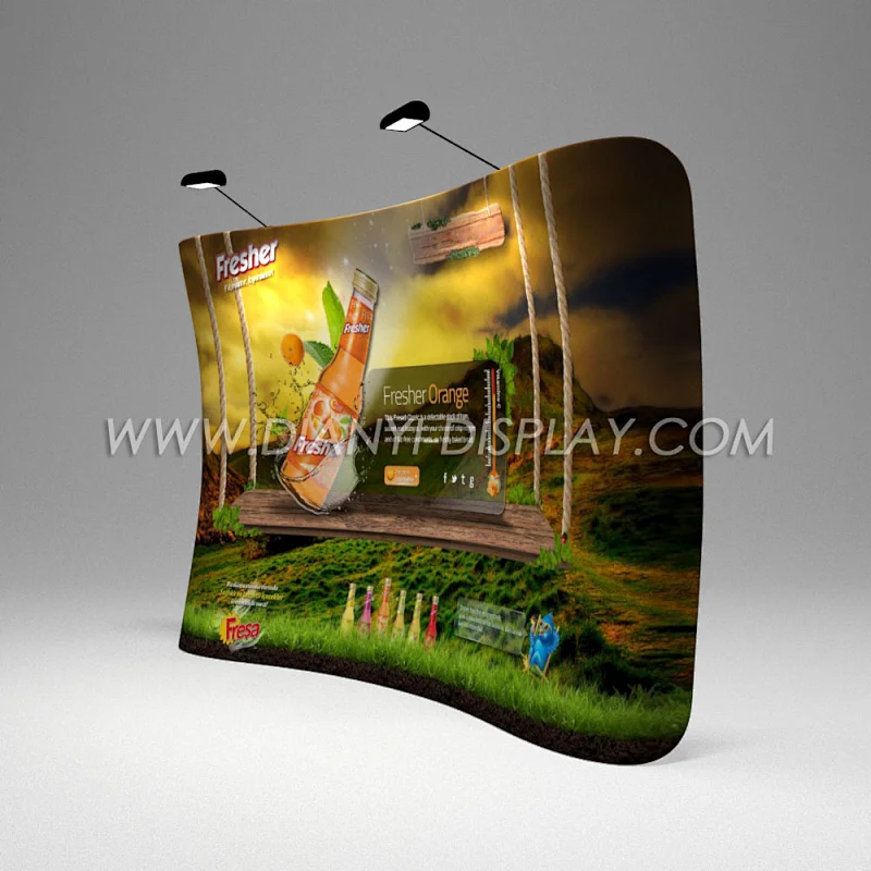 Wave tube fabric display W43C