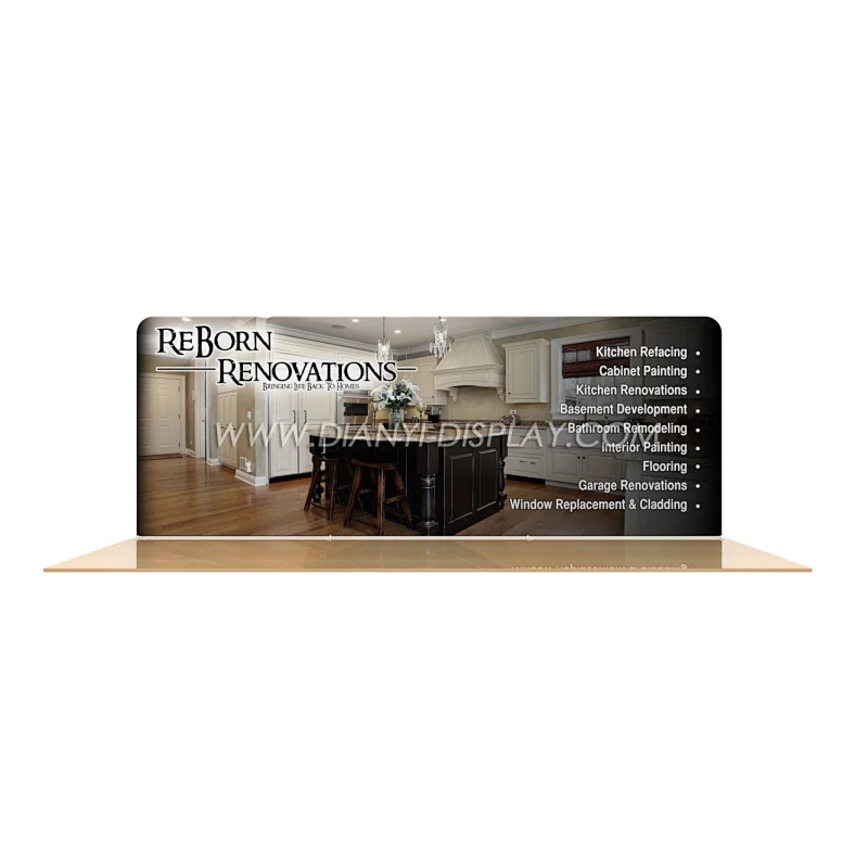 Wave tube fabric display W73D