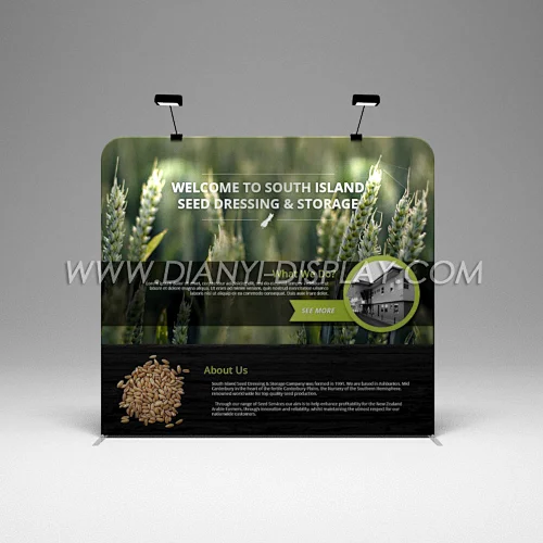 Wave tube fabric display W33D
