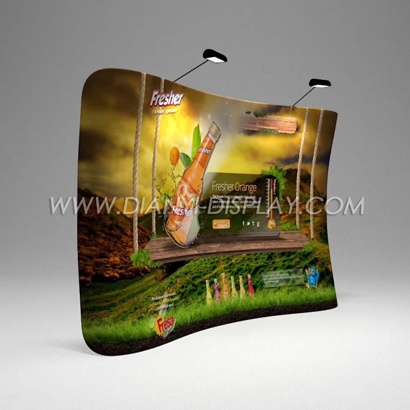 Wave tube fabric display W43C