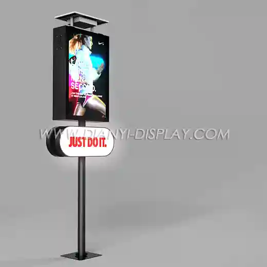 outdoor standing light box