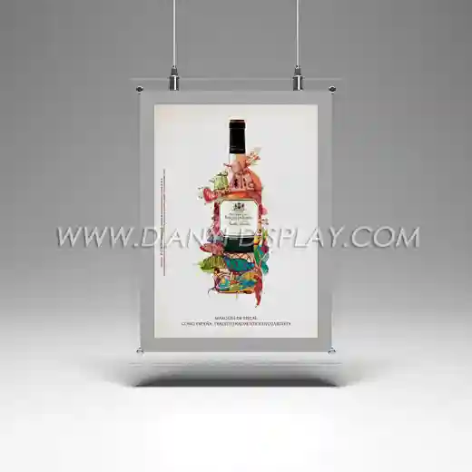 hanging acrylic light box