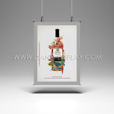 hanging acrylic light box