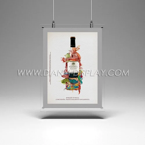 hanging acrylic light box