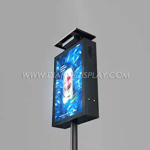 outdoor standing light box