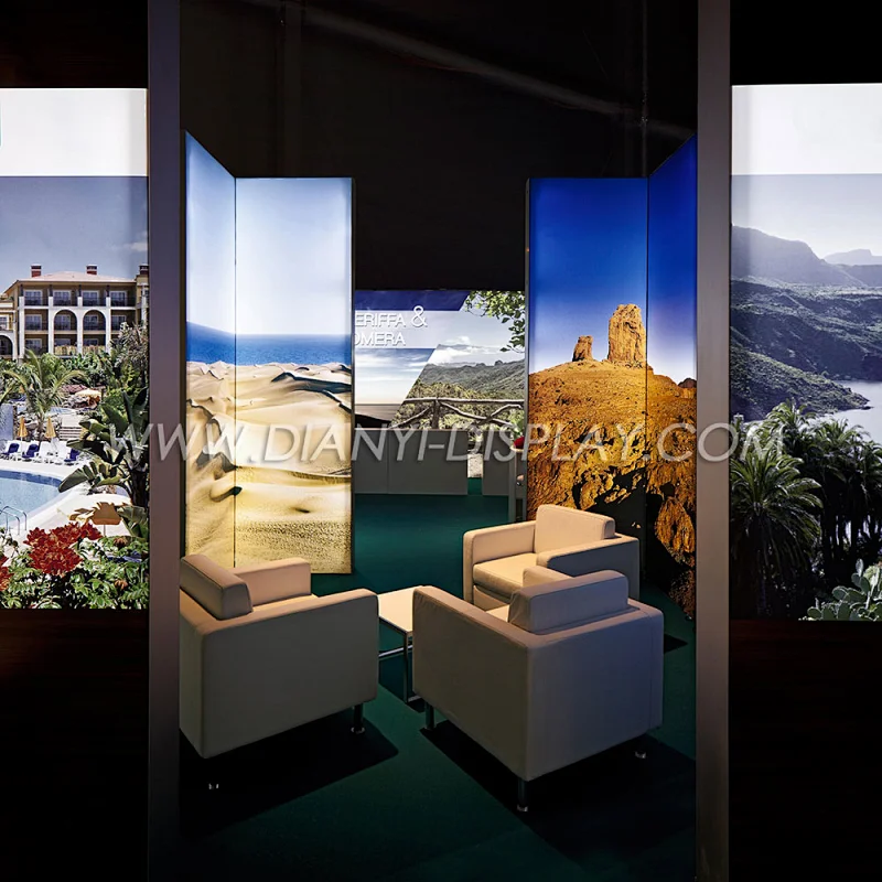Exhibition lighting table LED