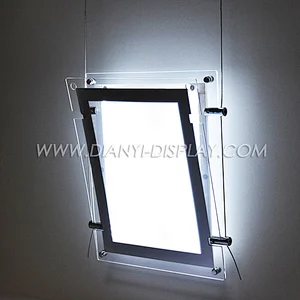 hanging acrylic light box