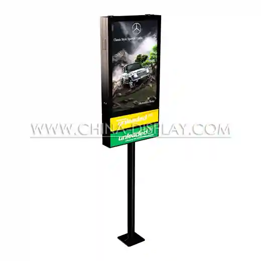 outdoor standing light box