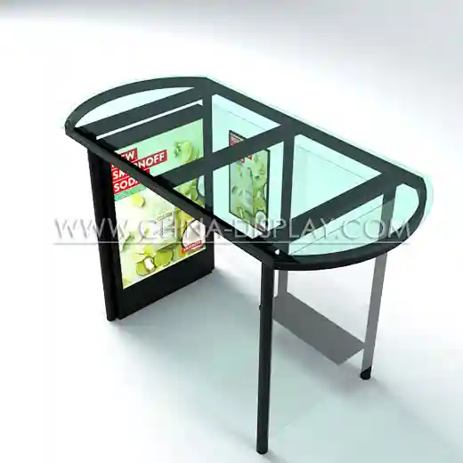 led bus stop shelter