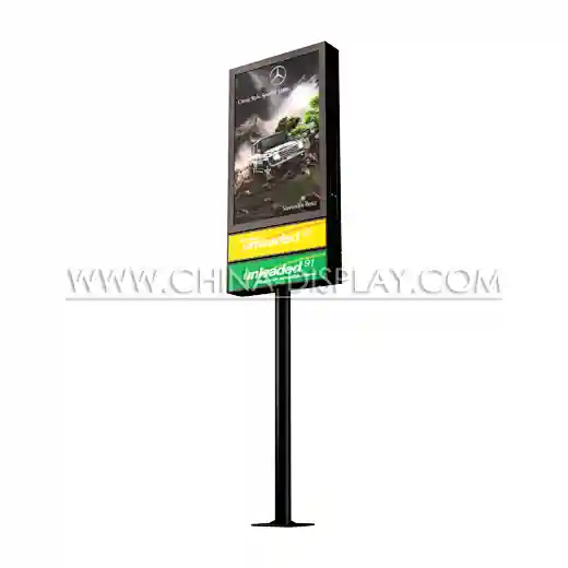 outdoor standing light box