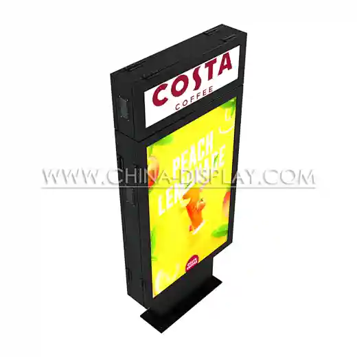 outdoor standing light box