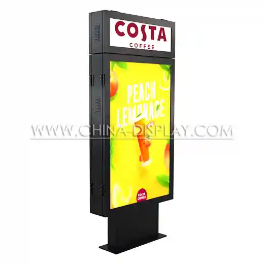 outdoor standing light box