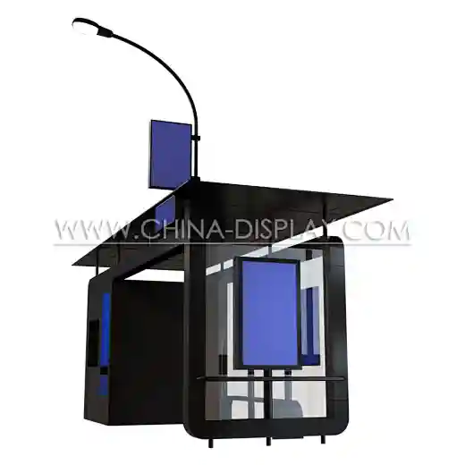 led bus stop shelter