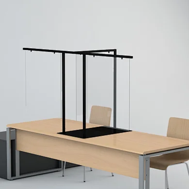 Panneau d'isolement bureau / réception