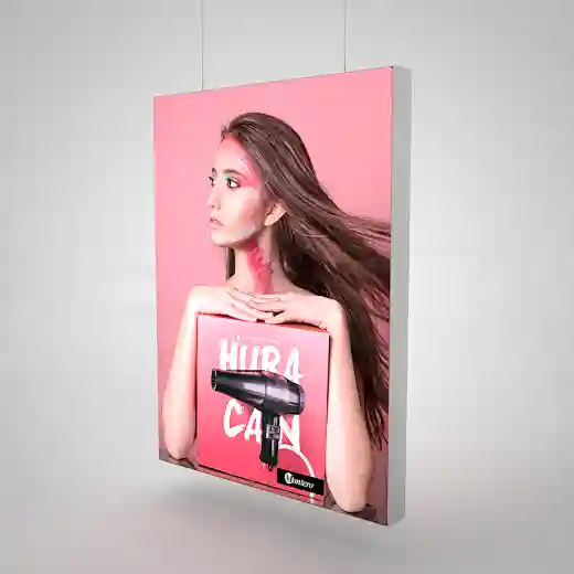 double side tension fabric light box