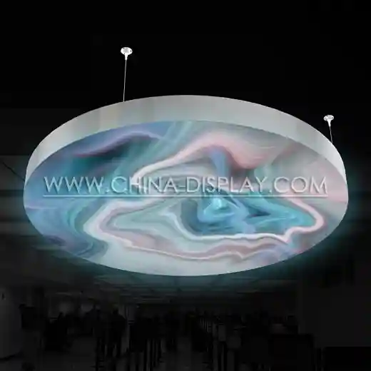Ceiling fabric light box