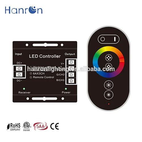 用于RGB LED灯条的高效RF RGB LED控制器